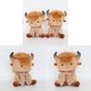 Highland Cow Plush Toy With Scarf Soft Plush For Kids And Collectors