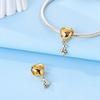 Charms Copperheart-Shaped Balloons Kittens And Beads Fit Charms Plataoriginal Bracelet Women Jewellery Making Gifts