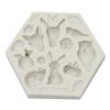 1 Pcs Animal Silicone Molds Rabbit Owl Pumpkin Shaped Fondant Cake Mold Backware Baking Cooking Tools Sugar Jelly Pudding Decor