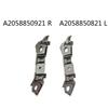 Auto-Stütze Halterung Stütze Halterung 2058850921 Schwarz Für Mercedes C200 C300 C63 Frontstoßstange Kunststoff Rechts Links