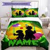 Warner Bros. Movies (15) Customize Your Name Bedding Set Breathable Duvet Cover with Pillowcases Home Decoration Birthday Gift