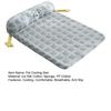 Large Dog Bed Summer Dog Cooling Pad Breathable Ice Silk Cooling Pet Mat Sleeping Sofa Non-Slip Cat Kennel with Memory Foam Pillows
