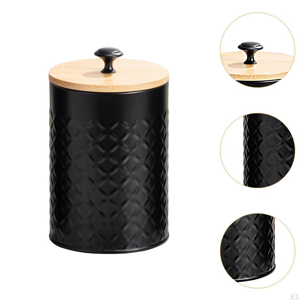 3 Pieces Coffee Tea Sugar Container,Kitchen Canister Set Rustic Airtight Food Storage Jars for