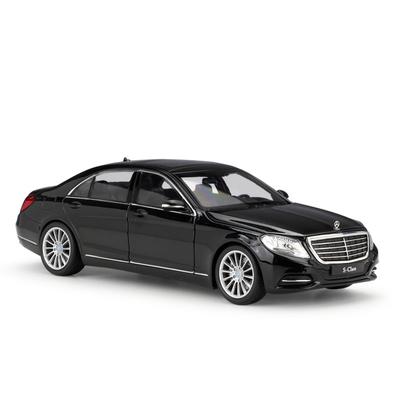 Welly 1/24 Mercedes-Benz S-Class S500 Alloy Car Model Diecast Metal Toy Vehicles Car Model High Simulation Collection Kids Gifts