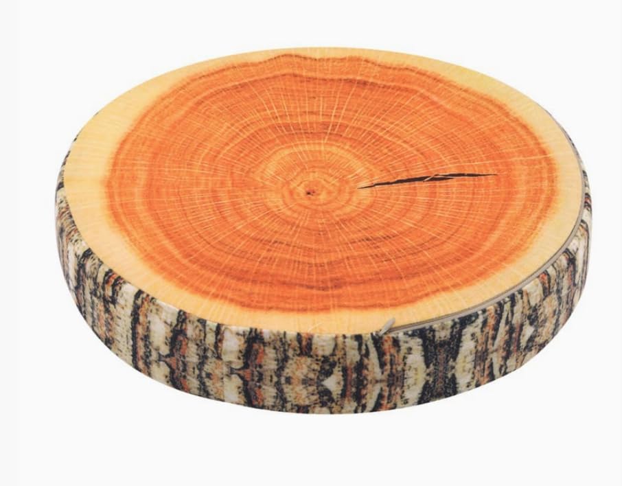 

[dokidoki] Stump Log Cushion Plush Floor Cushion Sleeping Pillow Wood Pillow Camping Decor