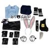 [wtshop] Zootopia Judy Hopps Cosplay Costume, Transformation Costume, Halloween, Christmas Costume
