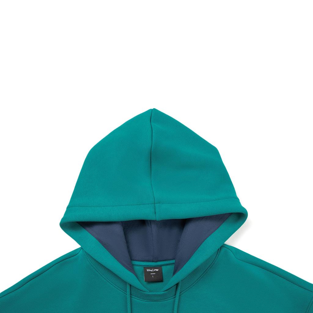 Li Ning Sweatshirts Unisex Lake Turquoise Hooded Moderate Other AWDVB29-2