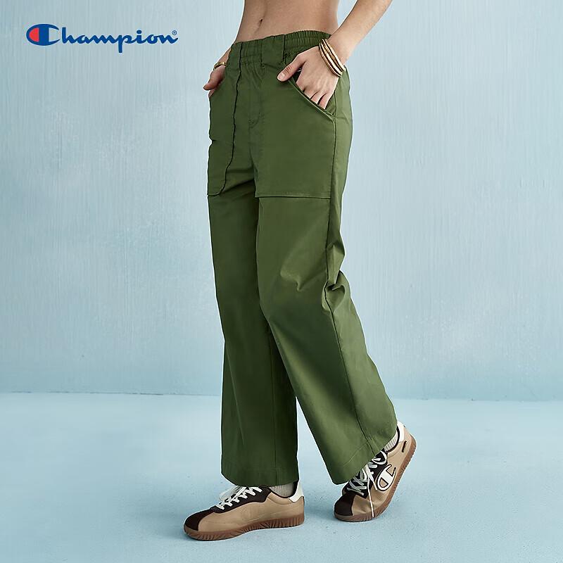 Champion Women s Woven Relaxed Straight Leg Pants M