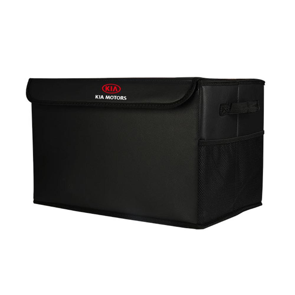 Large Capacity Car Trunk Storage Bag Soft Felt Organizer Box Accessories for KIA Sportage Ceed Sorento Optima Picanto Rio Soul