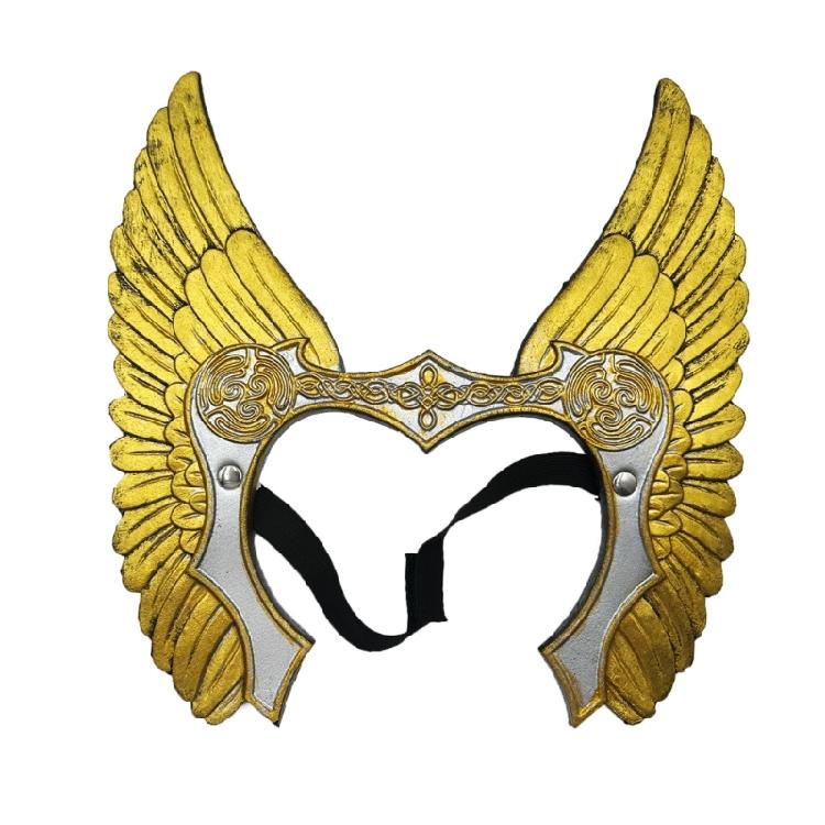 

Valkyrja Hair Accessories Valkyrja Warriour Headband Valkyrja Headwear Norses Warriour Headband with Elastic Band Gifts 1 золотий