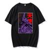 100% Baumwolle Anime Harajuku Ayanami Rei Druck T-Shirt HerrenMomen Oversized Kurzarm T-Shirt Frühling Sommer Oberteile