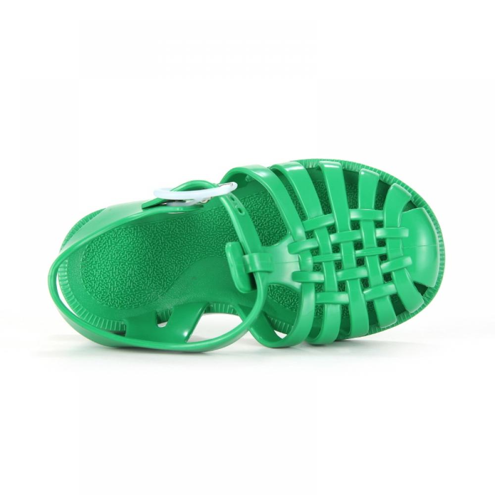 Meduse Sun 201 Gazon Gazon Green Kids Kids Jelly Shoes Sandals