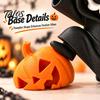 Halloween Pumpkin Skull Figurine Little Ornament, 3D Printed Decor, Cute Desktop Seasonal Spooky Party Supplies for Home Table Decoration And Festive