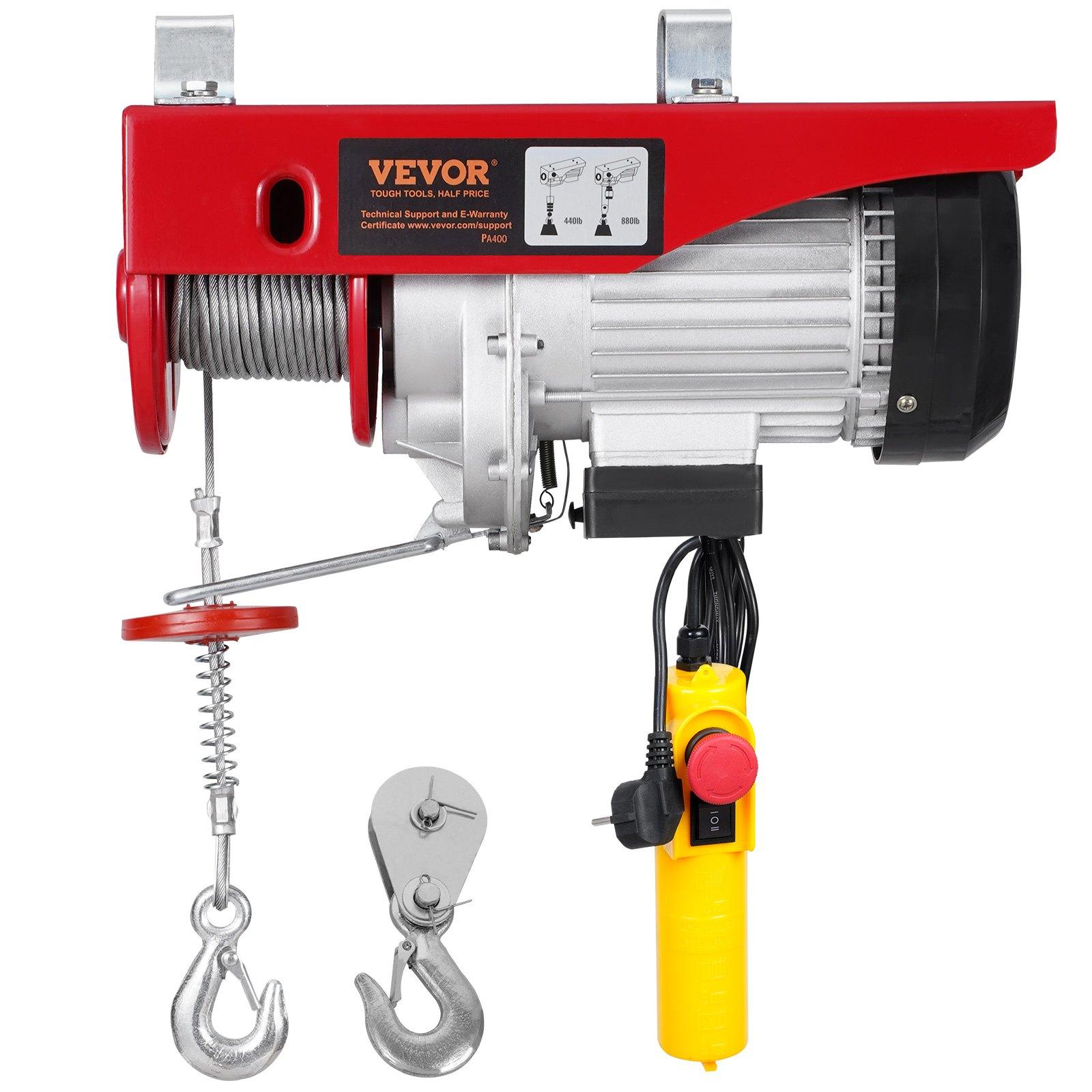 VEVOR Electric Hoist, 880 lbs 230V