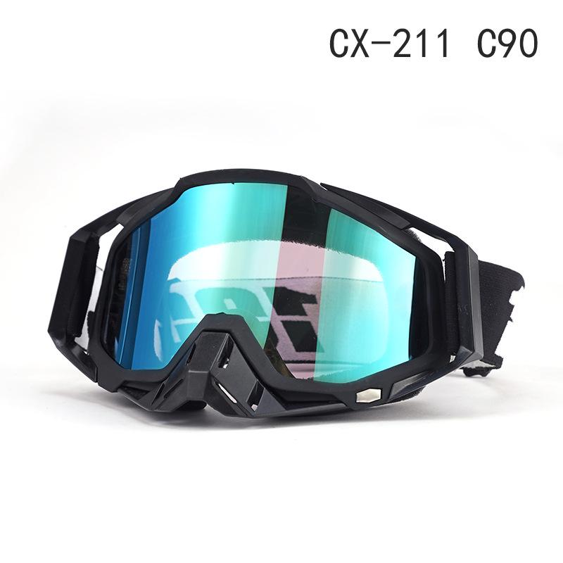 Gafas de Moto y Esquí a Prueba de Viento Transfronterizas: 100% Todoterreno, Equitación al Aire Libre y Protección para Descenso
