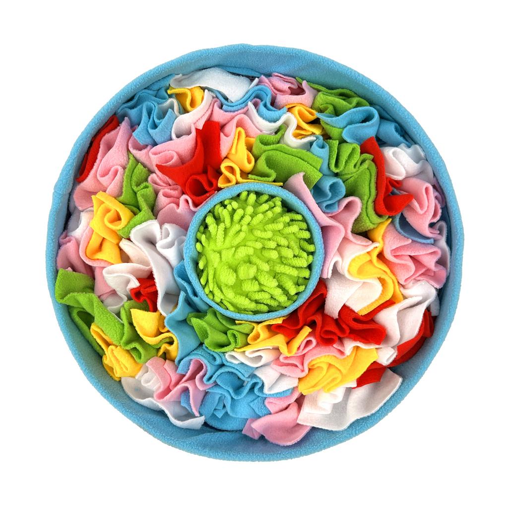Snuffle Mat Dog Stress Relief Toys Cat Puzzle Pet Toys Feeding Sniff Mat Slow Eating Feeder