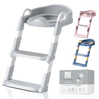 By a Height Adjustment X Detailed Sense of PU Sheet Spare Cover Auxiliary Toilet Seat Potty Toilet Training Lightweight 1kg X Load Capacity Gift
