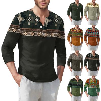 Herren T-Shirt Street Casual Fashion Langarmshirt
