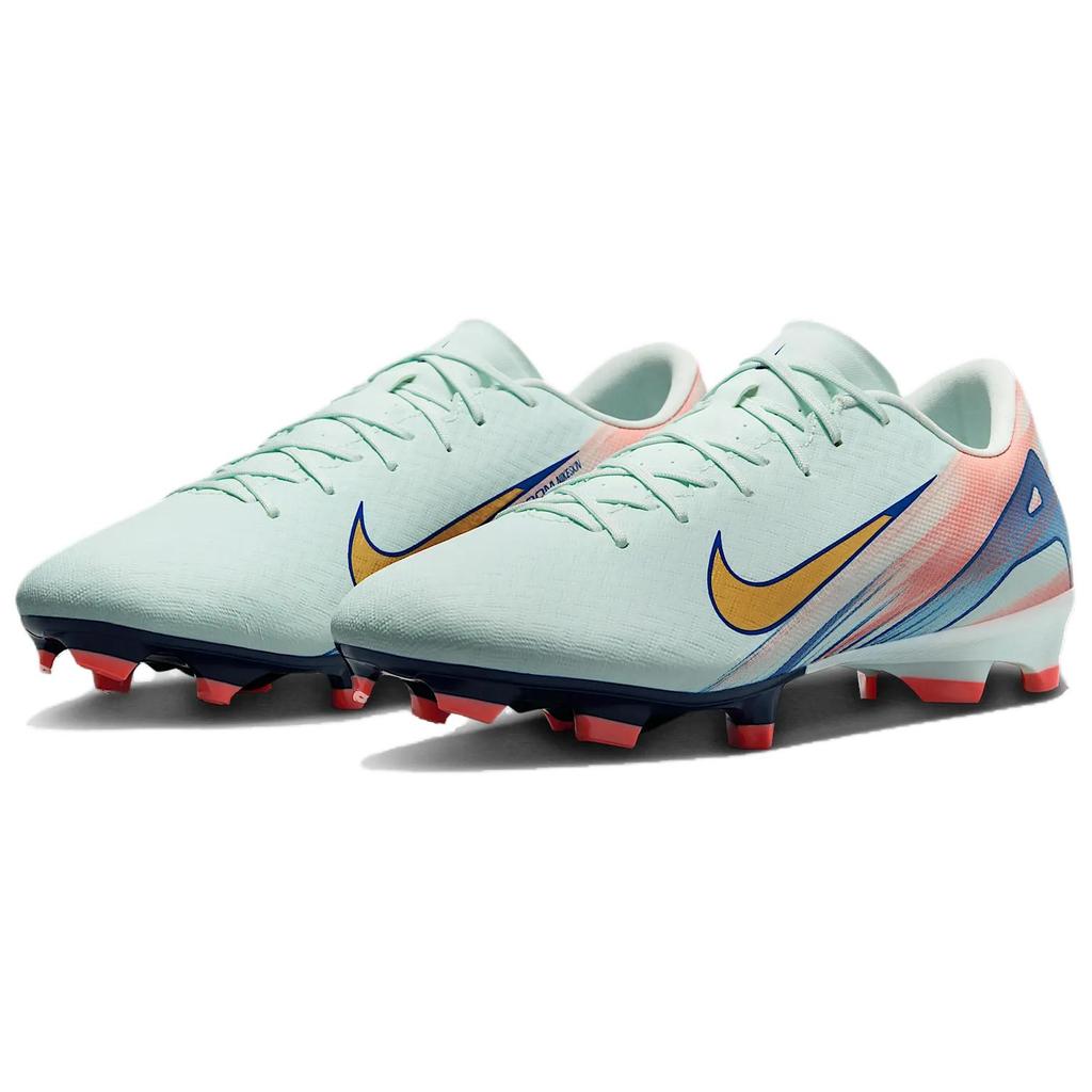 Nike Unisexové kopačky Mercurial Vapor 16 Academy MG Dream Speed Pack Světle zelená Crimson-Pulse Metalická zlatá mince FZ1388-300