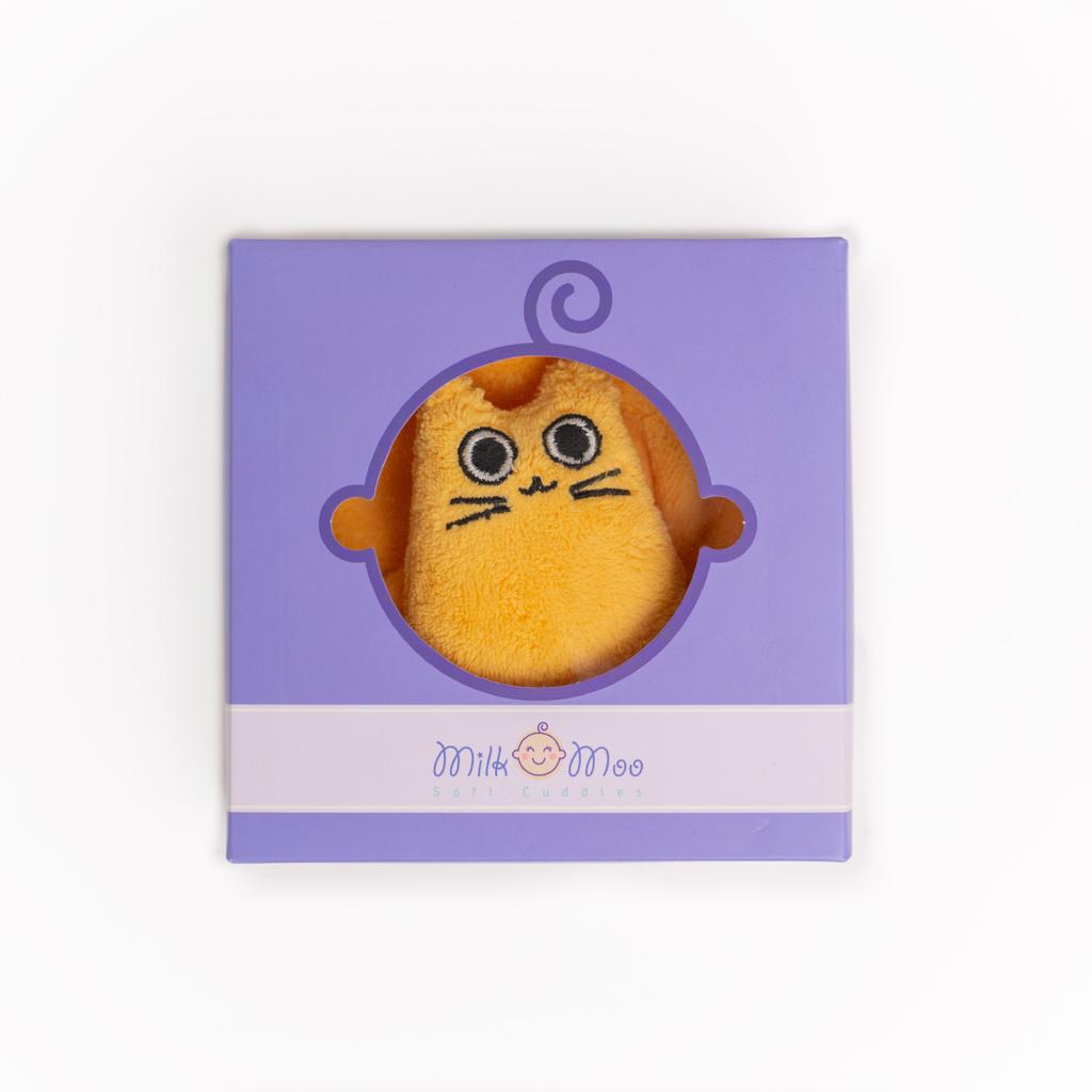 Milk&Moo Tombish Cat Baby Security Blanket, Soft, Breathable, Lightweight