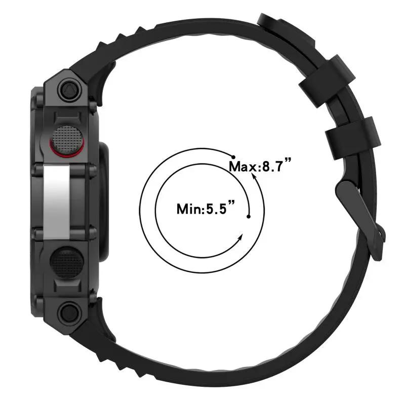 Silicone Strap For Amazfit T Rex 2 Smart Watch Sports Band Replacement Huami T-rex2 Bracelet Belt Accessories T-Rex 2