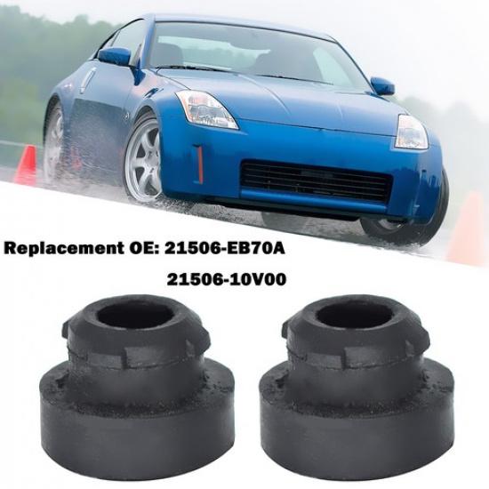 2pcs Radiator Mount Bush For Nissan Altima Xterra Frontier Pathfinder GTR Rubber