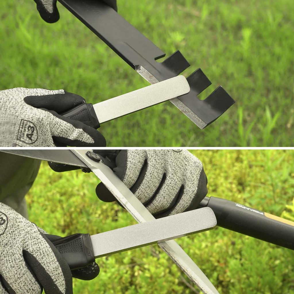 SHARPAL 121N Bıçak Elmas Balta ve Kaba 325mm Kaba Bileme 1200mm Bitirme Yüzeyi Çubuk Tipi Bileyici, Çift Taraflı Bileme Taşı, Bileme,