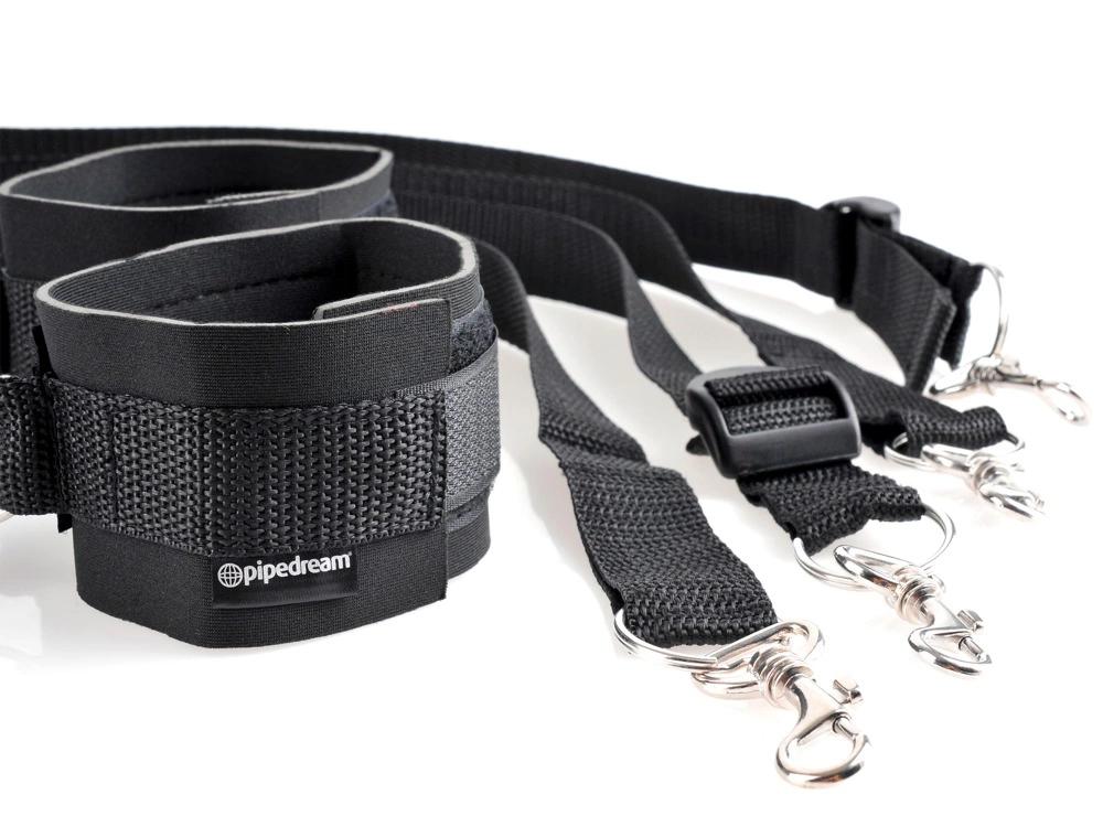 Fetish Fantasy Series - Black Cuff and Restraint Set