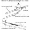 Universal Adjustable Fuel Pressure Regulator Guage Kit Oil Line 100PSI Guage Fpr AN6 Oil Hose Fitting EFI Engine Parts