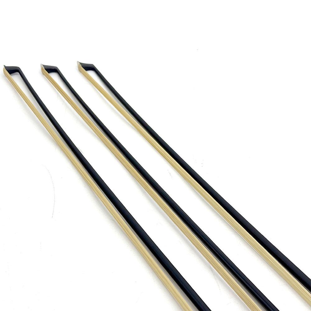 Black Carbon Fiber Violin Bow - Durable and Resilient Design