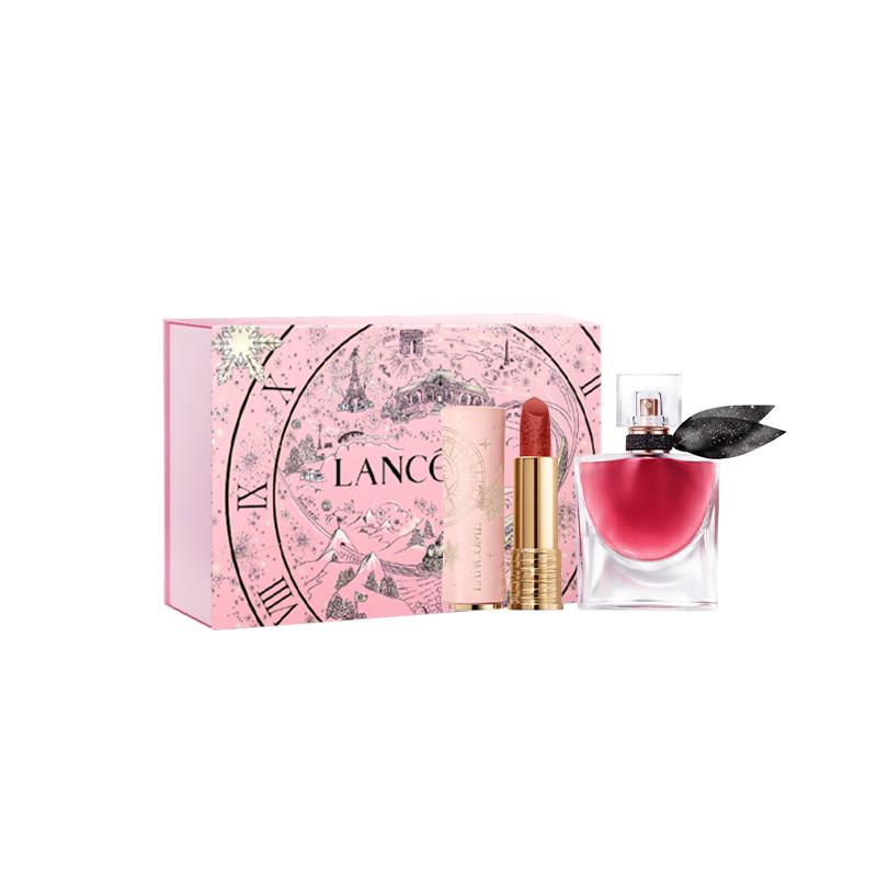 Lancôme Beautiful Life Perfume Lipstick Makeup Set 2025 Christmas Limited Gift Box EDP Floral and Fruity Fragrance 30ml+3.4g красный
