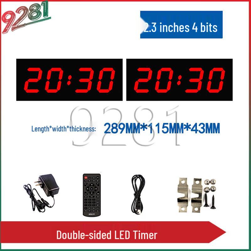 9281 Double-sided LED Competition Countdown Timer