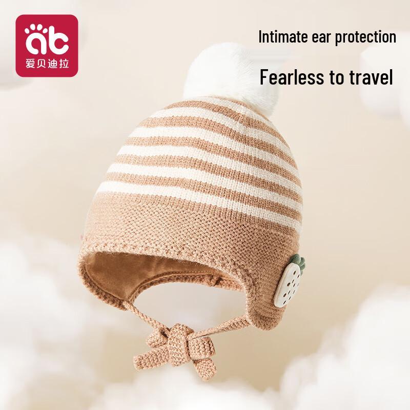 

Aibedila Baby Knitted Ear Protection Hat One Size