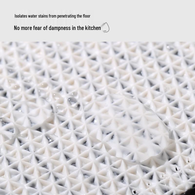 Waterproof, Oil-proof Kitchen Floor Mat - Durable, Non-slip, Dirt & Wear-resistant Carpet for Entrance Doors.