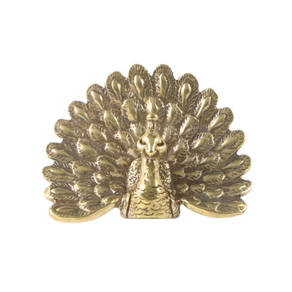 Retro Peacock Monkey Brass Handle Luxury Wardrobe Drawer Pulls Cabinet Door Knobs  Cupboard
