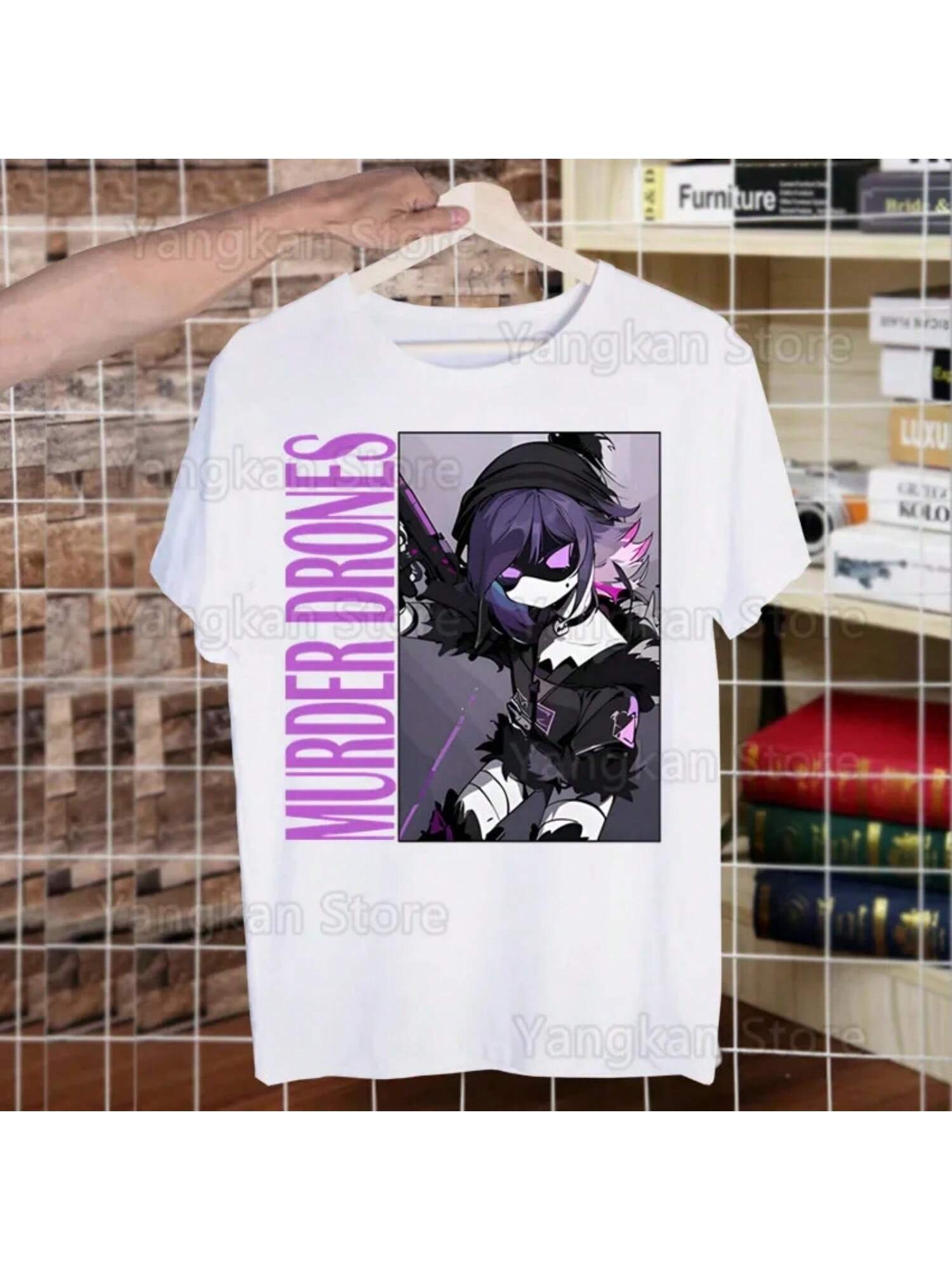 

Футболка Murders SDrones Мужские футболки Качество Летний топ Футболки Футболки с короткими рукавами Футболка18 XXXXXL чёрный