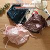 2022 New Plus Size Lace-Up Low-Waist Sexy Panties - Cute Bandage Triangle Style for Women & Teens