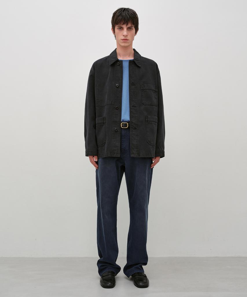 INSILENCE French Work Jacket Ink Black
