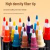 Acrylic Double-headed Waterproof Quick-dry Art Markers - 36 Colors