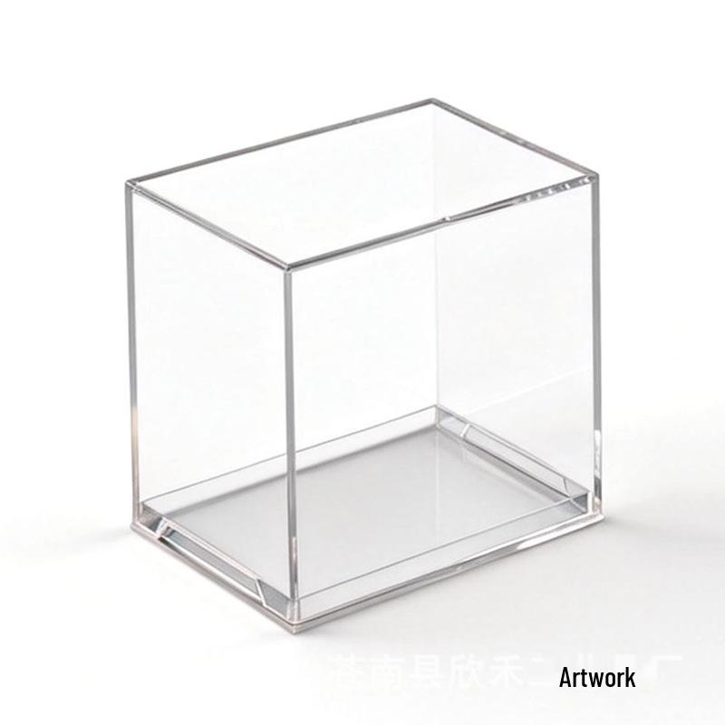 Acrylic Display Case with Lid for Dolls, Figures, and Fish Tanks