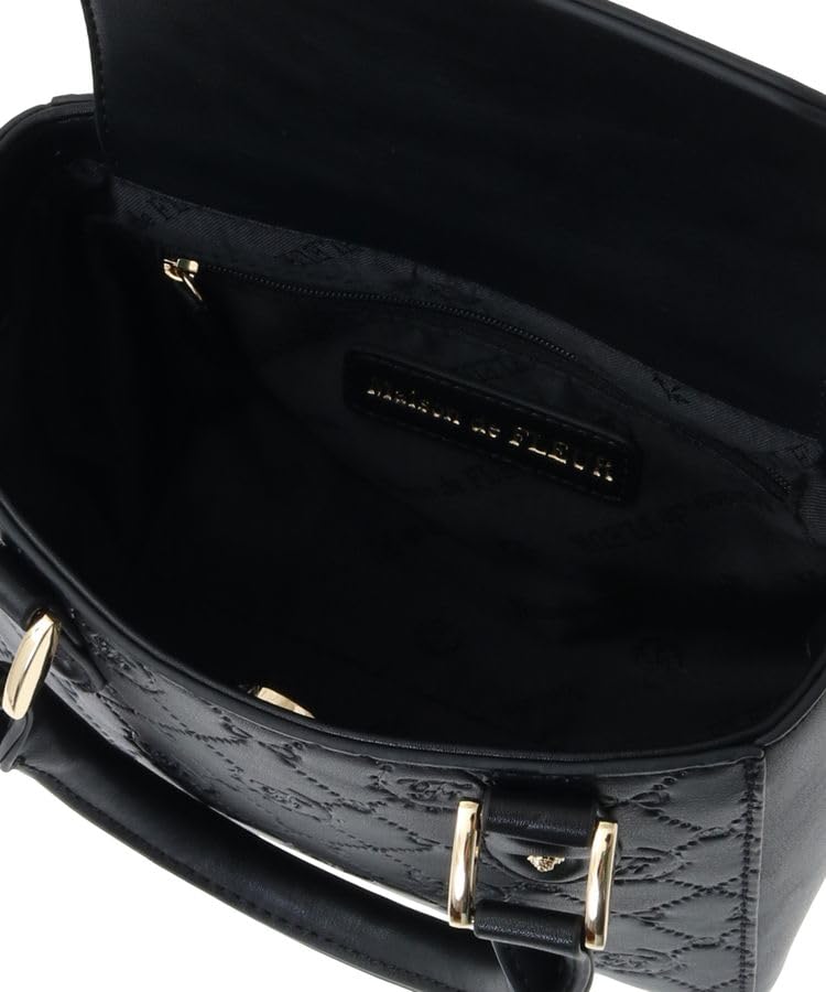 Maison de FLEUR Monogram Mini Schoudertas, Roze, 8A43F0J2300