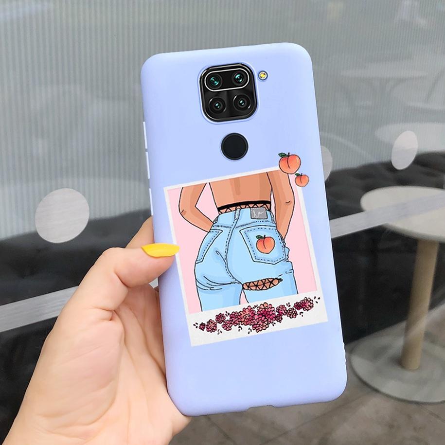 Dla Redmi Note 9 etui miękkie TPU wzór kreskówkowy etui silikonowe etui na telefon xiaomi Redmi Note 9 Note9 Note 9 Pro Max 9Pro Funda