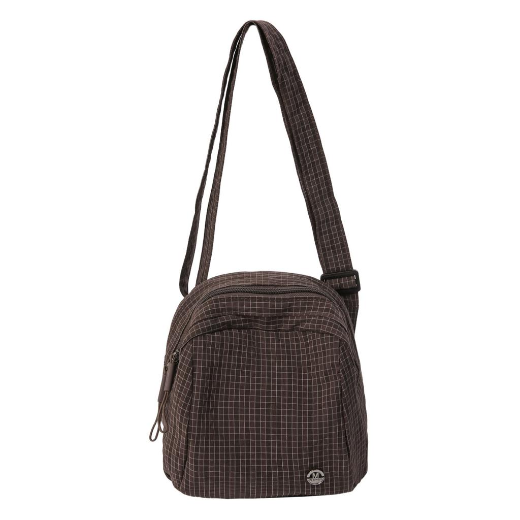 Autumn and winter versatile nylon cloth shell bag women's and women's travel backpack casual zipper messenger bag
