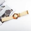 Cotton And Linen Wind Pp Grass Woven Belt Female Flower Leopard Print Buckle Dress Long Shirt Decorative Belt