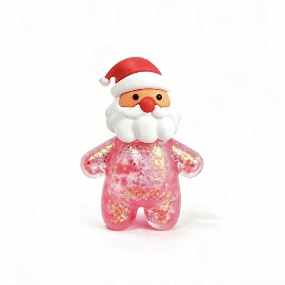 Soft Squeeze Toy Glitter Stress Relief Toy Fun Christmas Fidget Toy  Holiday Season
