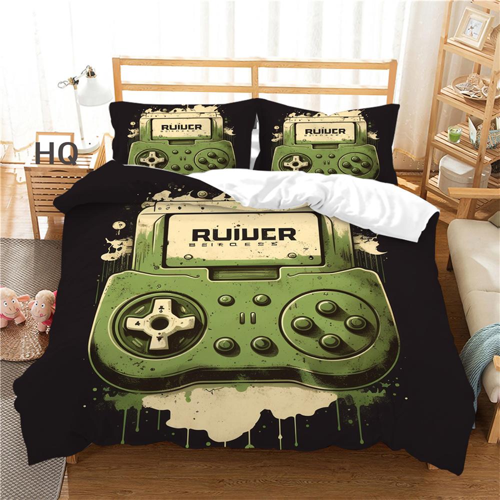 Trösterbezug-Set für Teenager, 3D-Spielekonsolen-Druck, Heimtextilien aus hochwertigem Polyester