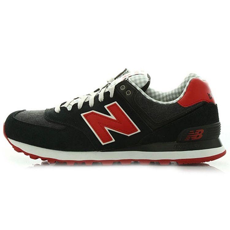 

New Balance 574 Unisex Black Red Grey ML574VTK EU 37