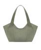 Verdan Aube Suede Shopper Bag_Green