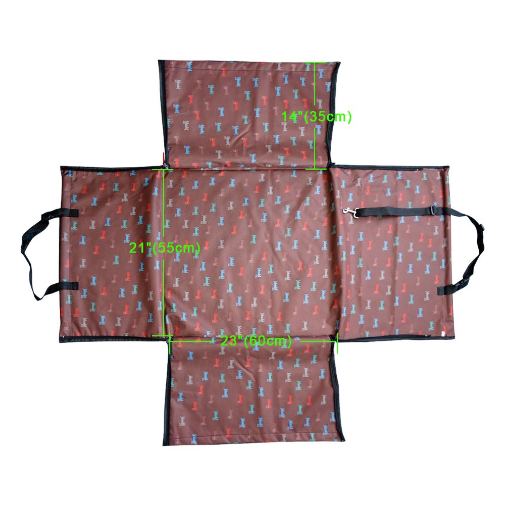 Pet Carriers Dog Car Seat Cover Carrying for Dogs Cats Mat Blanket Rear Back Hammock Protector Waterproof Dog Car Accessories