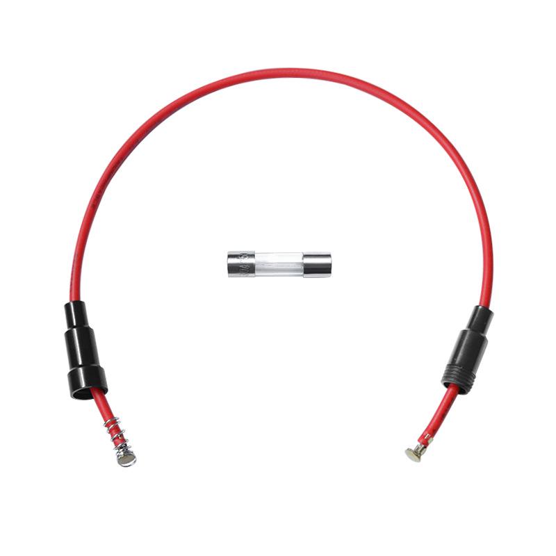 Lead Wire UL1015 Fuse Holder, 5x20 & 6x30, High-Temperature Bakelite Shell, Multi-Specification.